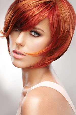 Pumpkin Spice Hair Color