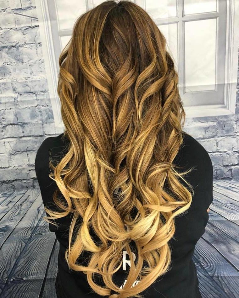 Chocolate Caramel Blonde Hair Colors Glo Extensions Denver