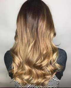 brunette balayage hair color Denver