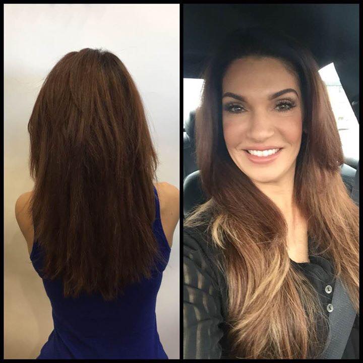 Spring Hair Color Transformation - Glo Extensions Denver