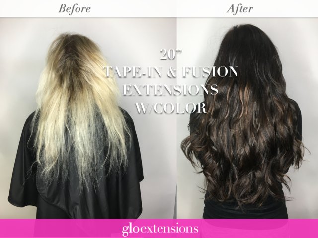 How Long do Tape In Hair Extensions Last? - Glo Extensions Denver Salon