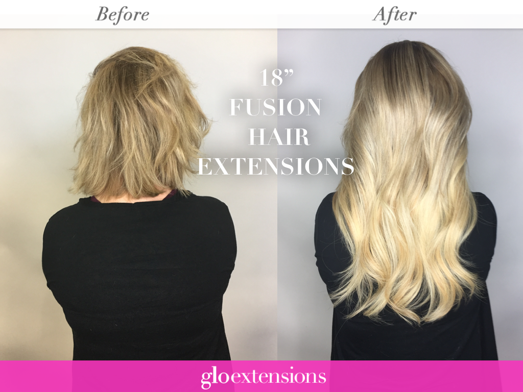 Fusion Hair Extensions – Glo Extensions Denver Salon Fusion Hair Extensions - Glo Extensions Denver Salon