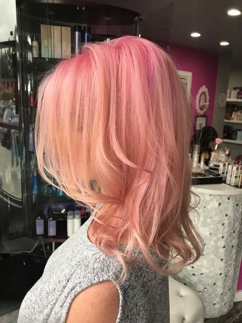 Pink Hair color denver
