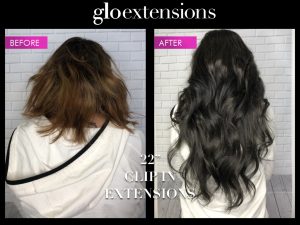 Clip In Hair Extensions Denver: Glo Extensions 22" Clip In extensions
