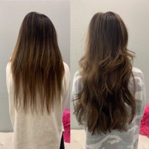 18 in great lengths glo hair extensions denver
