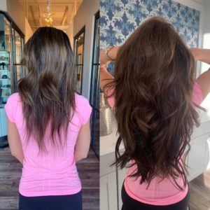 20 in great lengths hair extensions by heather glo salon denver
