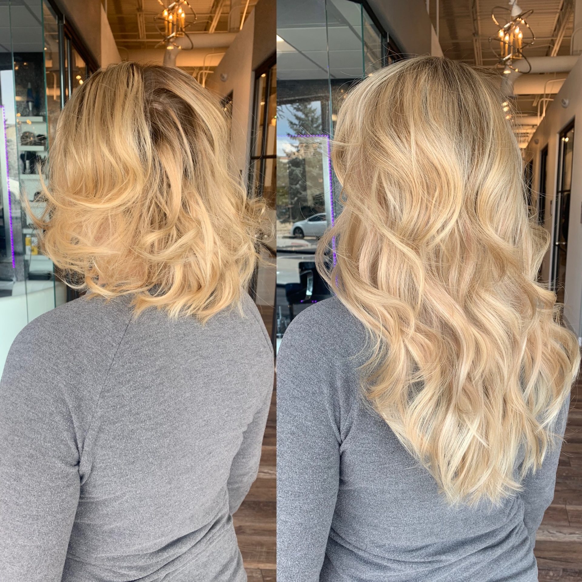 18 in fusion hair extensions denver