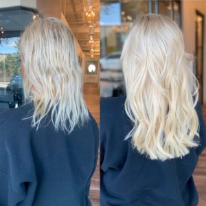14 inch platinum great lengths hair extensions glo denver