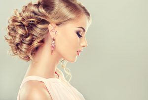 Glittery Updo