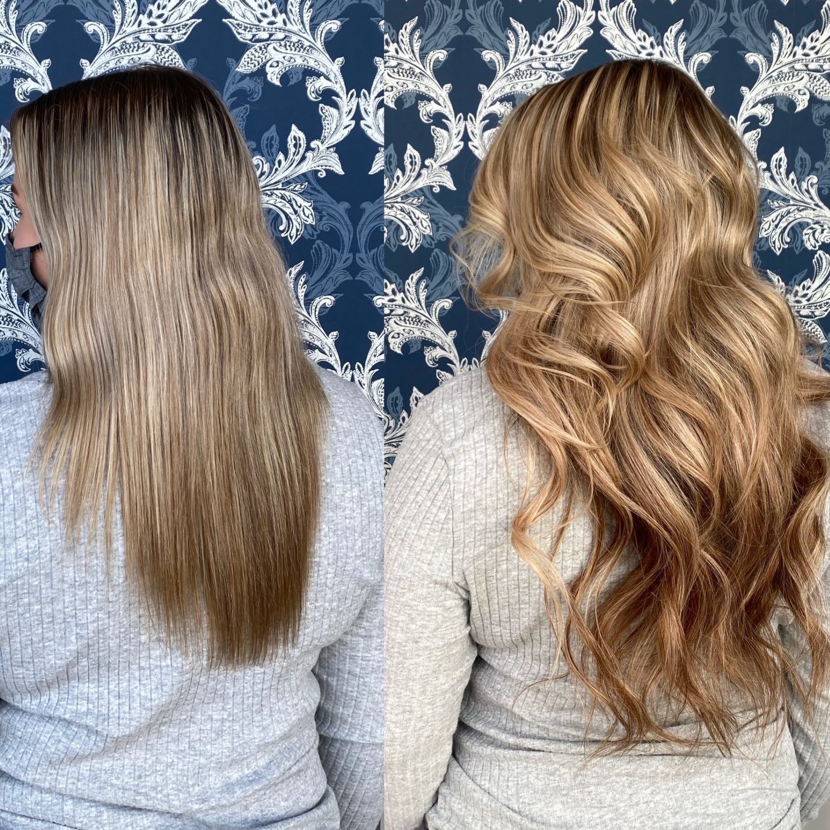 blonde hand tied hair extensions jordan