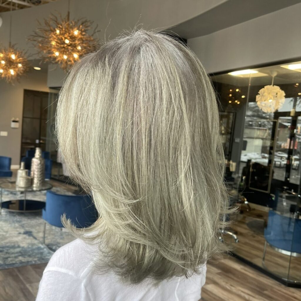 grey hair transitioning grey hair transitioning