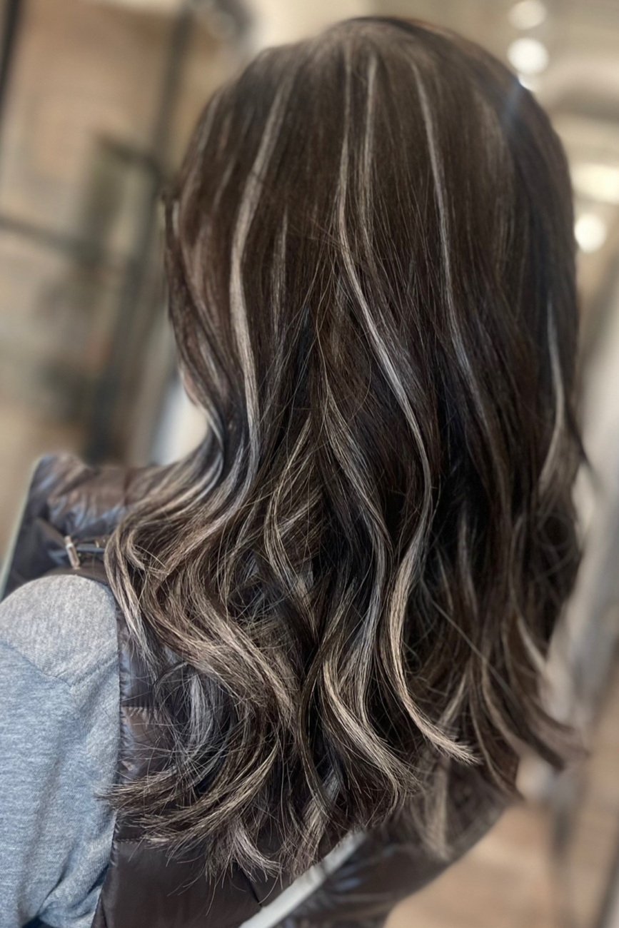 grey hair transition step 2 grey hair transition step 2