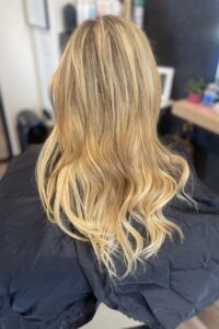 Switching from Wefts to Keratin Bond Fusions switch from wefts to fusions