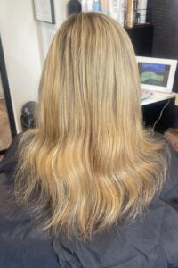 Switching from Wefts to Keratin Bond Fusions switch from wefts to fusions