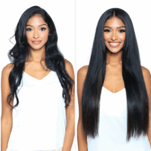Luxury Clip In Hair Extensions by Glo Kaaviya B & A Front 20 inch 160 grams