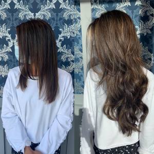 Hair Extensions Before & After Photos by Glo
